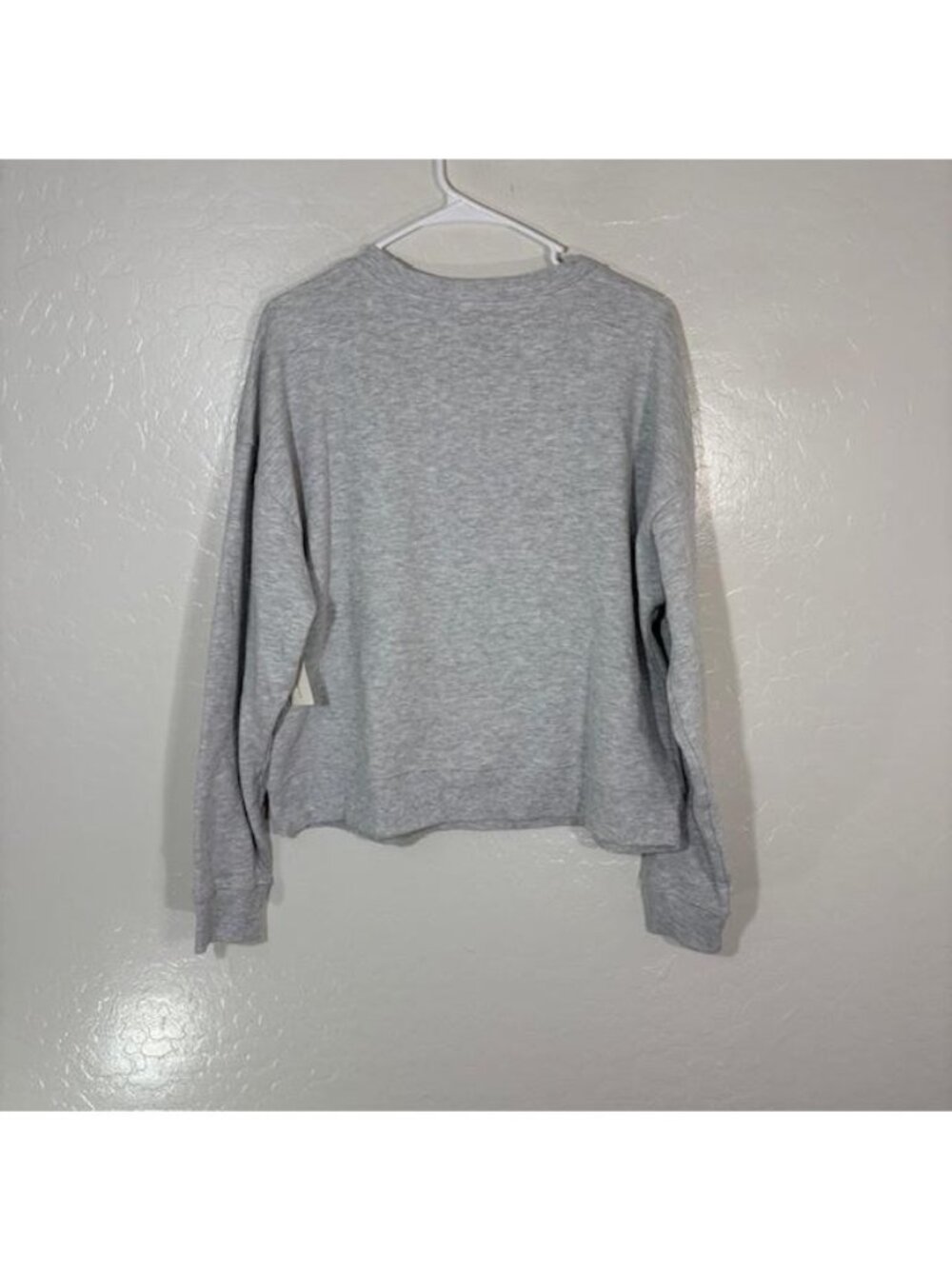 Maeve Sweatshirt Womens Medium Gray Ski Club Cocktail Graphic Pullover Fleece - Picture 7 of 9